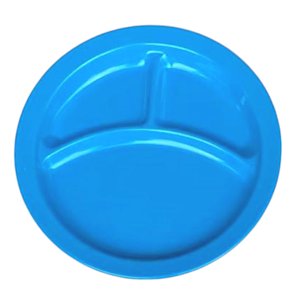 Plato de 3 compartimentos 21 cm