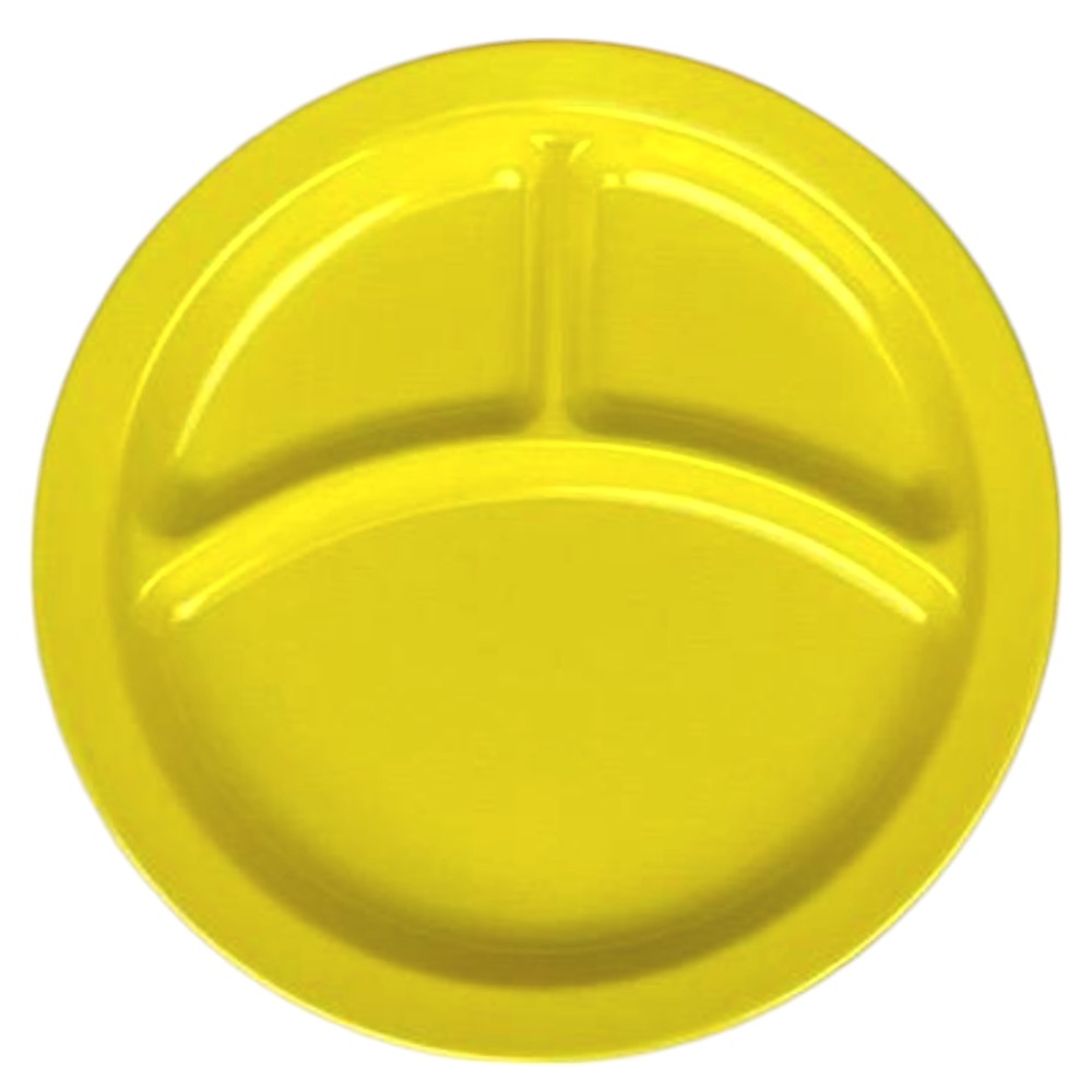 Plato de 3 compartimentos 21 cm