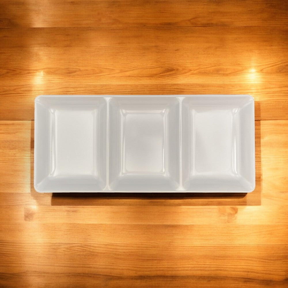Bandeja Tris - Bandeja de 3 compartimentos